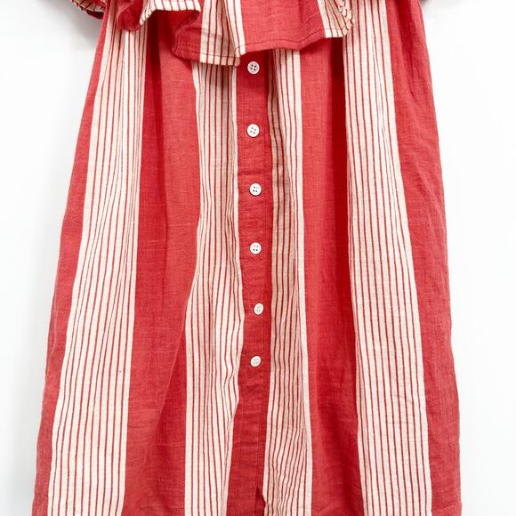 Faithful the Brand Amalfi Off Shoulder Mini Dress Size 8 (Small Flaw)‎ - Picture 7 of 14